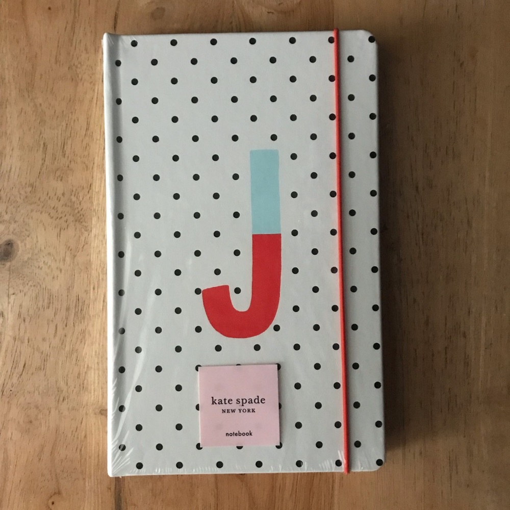 Kate Spade NWT Take Note Leatherette Notebook